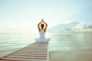 Yoga sul molo